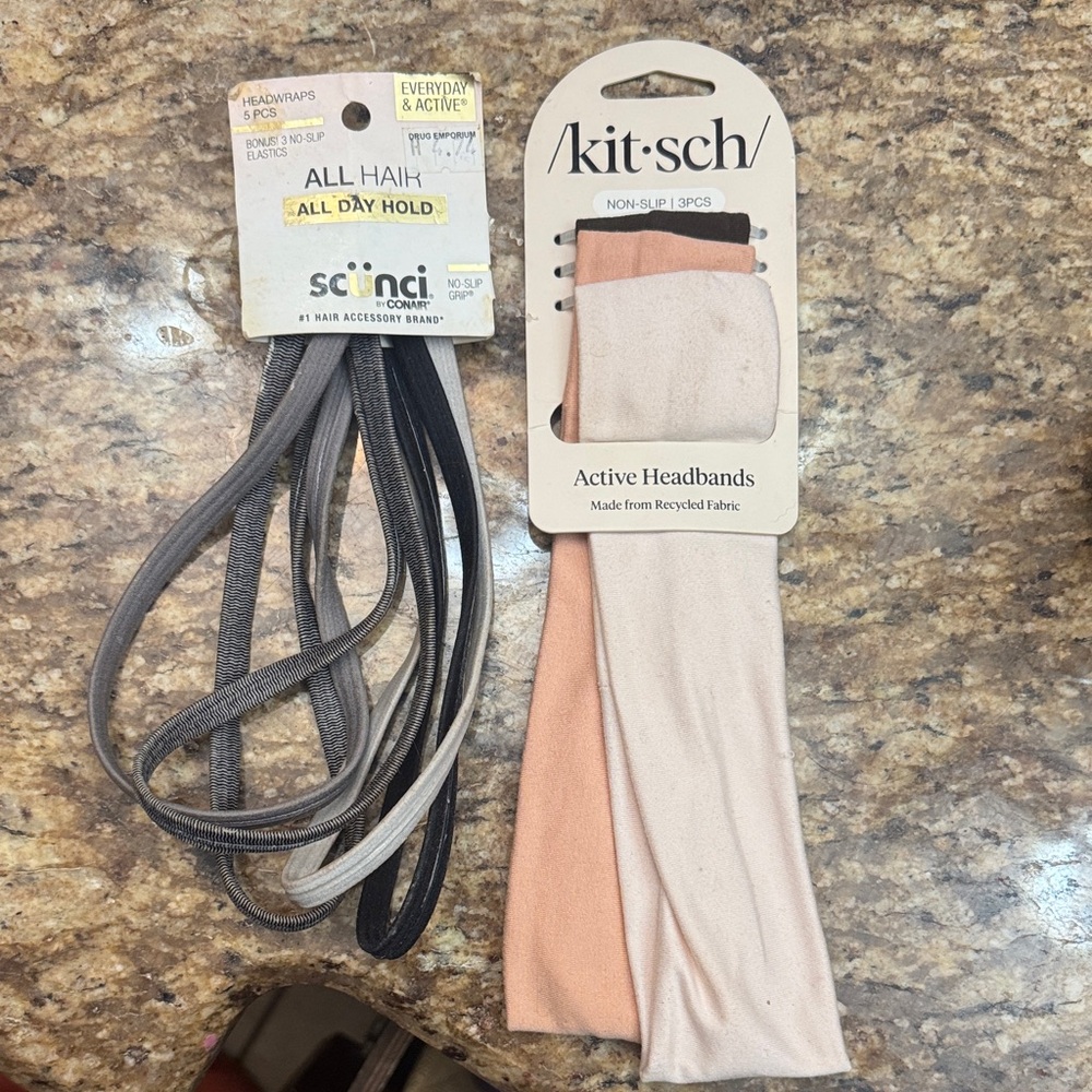 Scunci and Kitsch Headbands Set